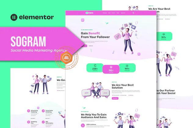 Sogram - Social Media Marketing Agency