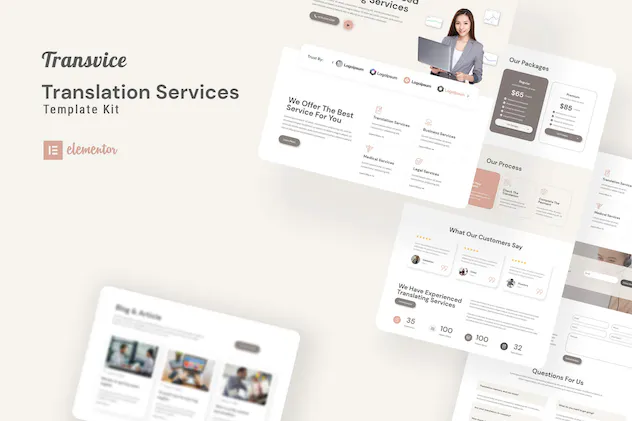 Transvice - Translation Website