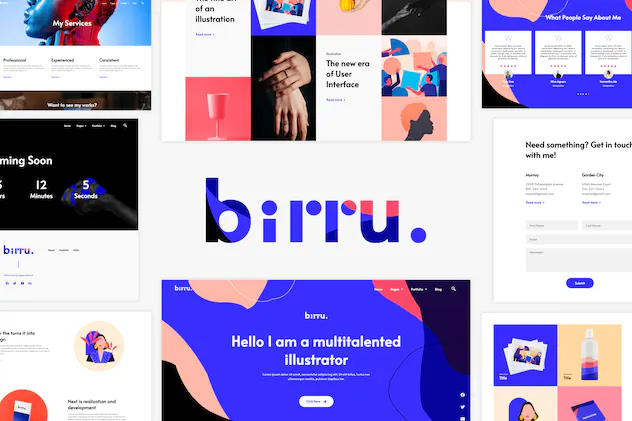 Birru - Simple Portfolio