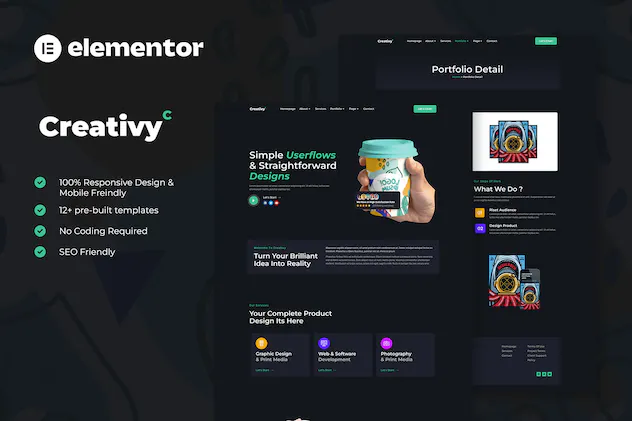 Creativy - Creative Agency - Portfolio