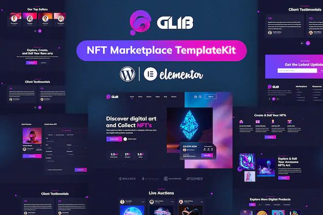 Glib - NFT Marketplace