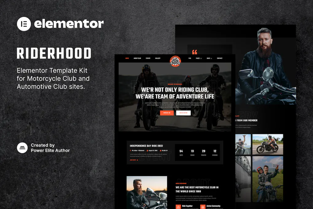 Riderhood – Motorcycle Club