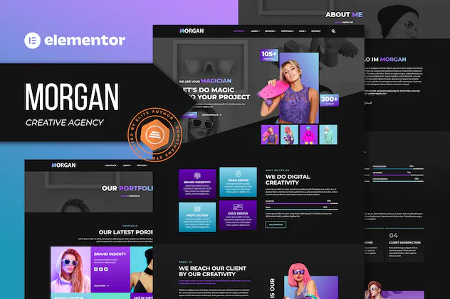 Morgan - Creative Agency - Portfolio