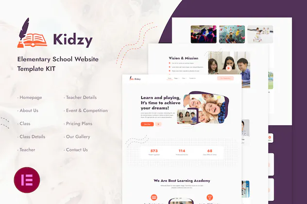 Kidzy - Elementary School