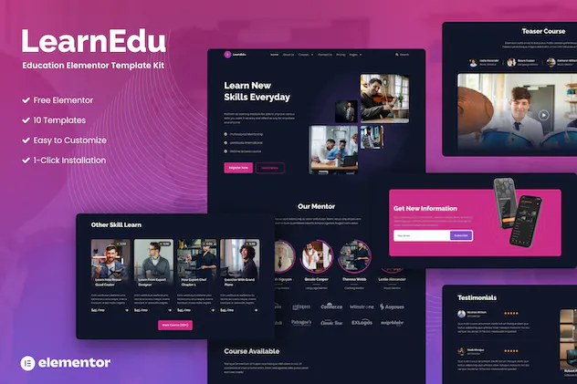 LearnEdu - Education - Online Learning