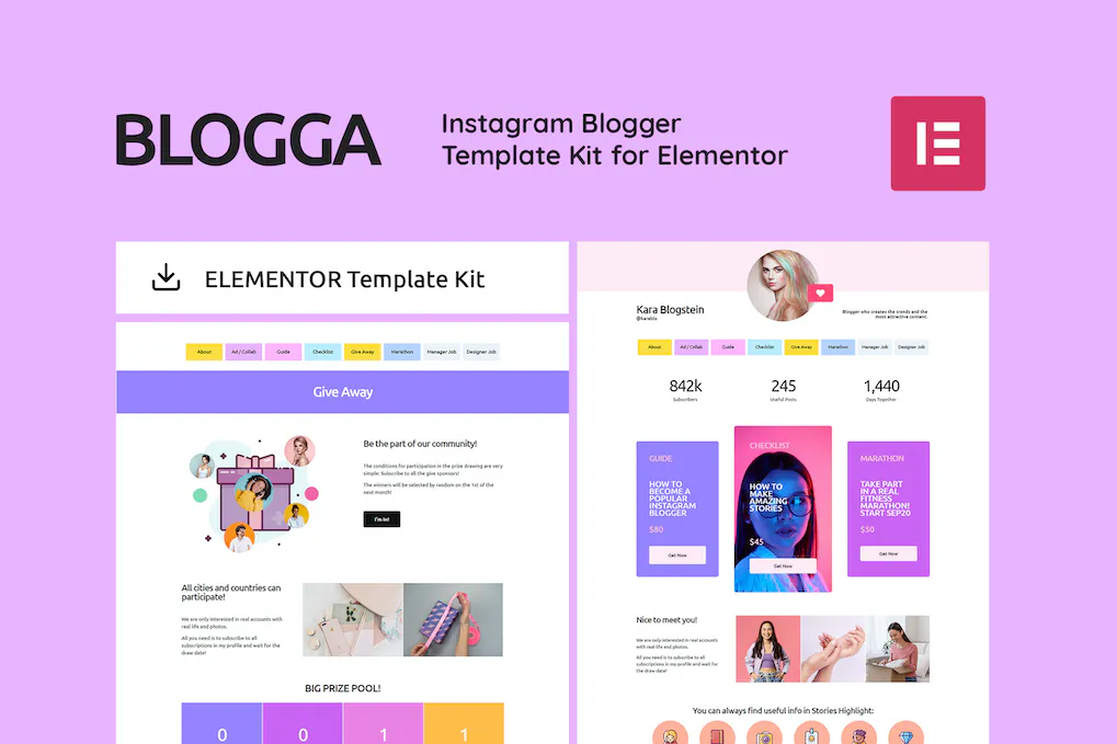 BLOGGA - Instagram Blogger