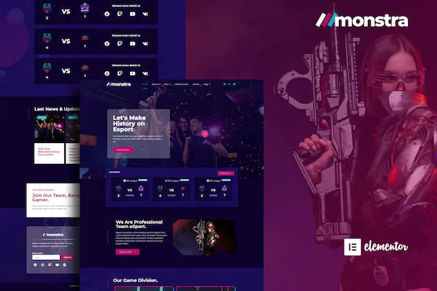 Monstra - Esports - Gaming