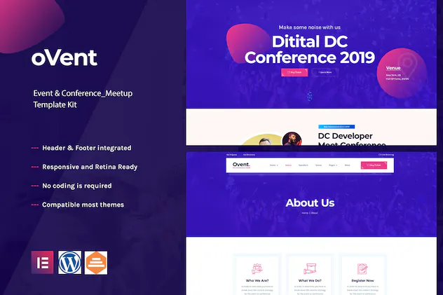 Ovent - Event Conference - Meetup
