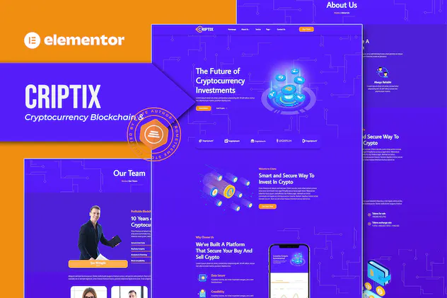 Criptix - Cryptocurrency Blockchain - Bitcoin