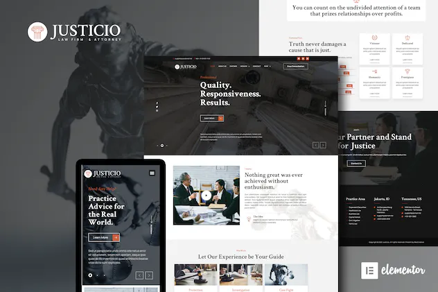 Justicio - Law Firm - Attorney