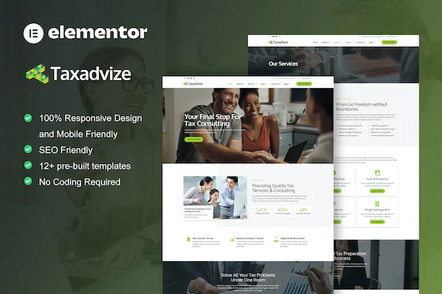 TaxAdvize - Tax Advisor - Financial Consulting