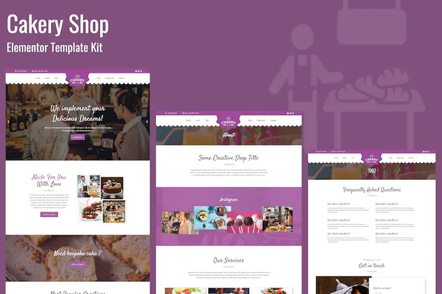 Cakeryshop - Bakery Business