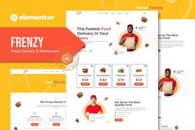 Frenzy - Food Delivery - Restaurant