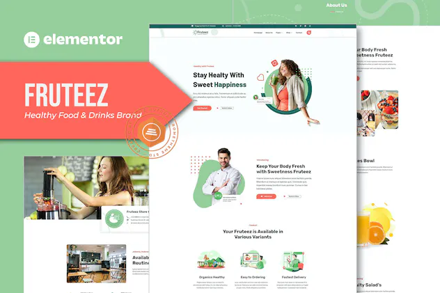 Fruteez - Healthy Food - Drinks Brand
