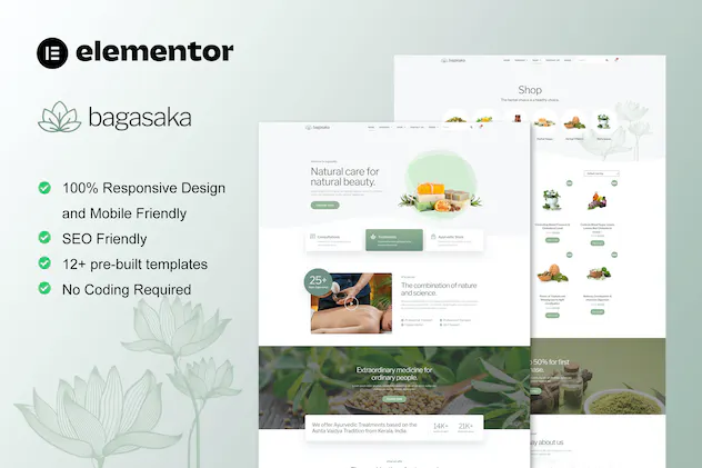 Bagasaka - Ayurveda Treatment - WooCommerce Store