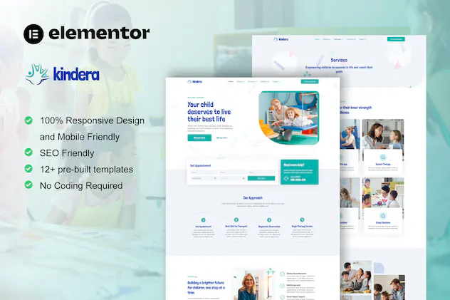 Kindera - Child Therapist - Psychologist Service