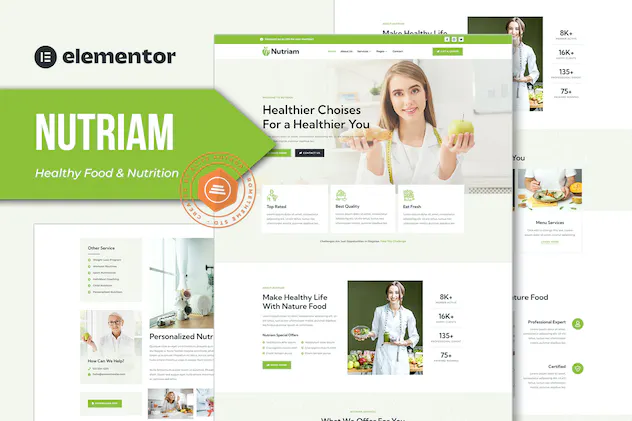 Nutriam - Healthy Food - Nutrition Service