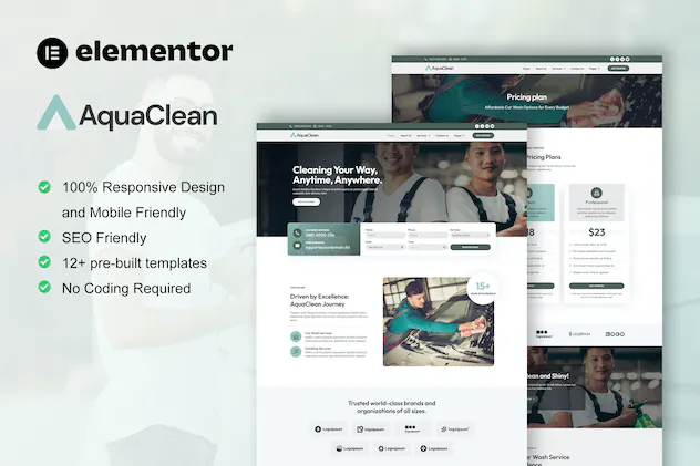 AquaClean - Car Washing - Cleaning Services