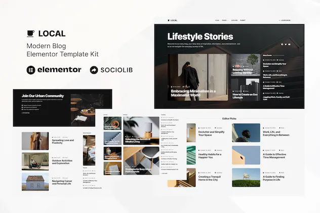 Local - Modern Blog - Magazine