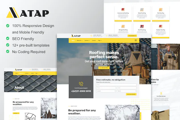 Atap - Roofing Service - Construction