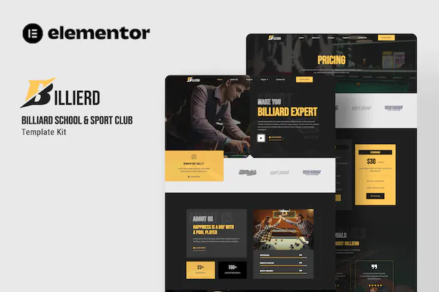 Billierd - Billiard School - Sport Club