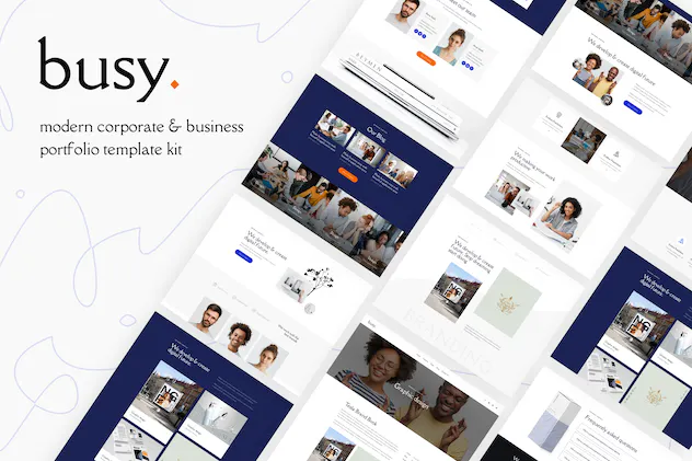 Busy - Modern Corporate - Business Portfolio