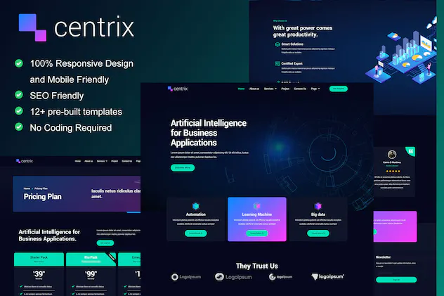 Centrix - Artificial Intelligence - Technology Services