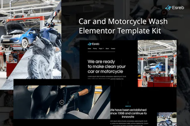 Esreb - Car - Motorcycle Wash