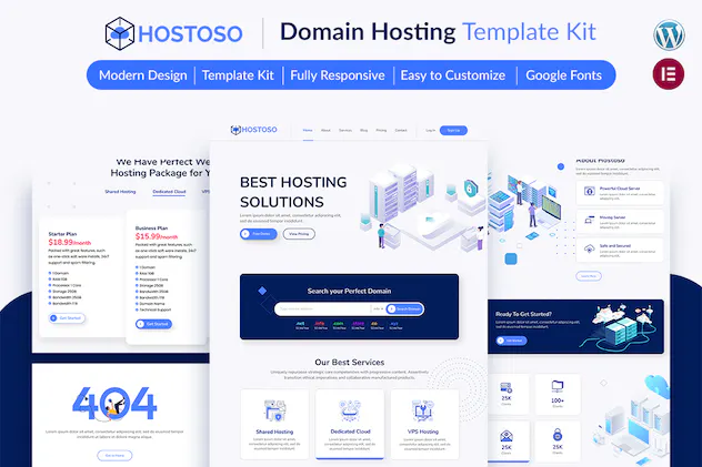 HOSTOSO - Hosting - Webhosting Service