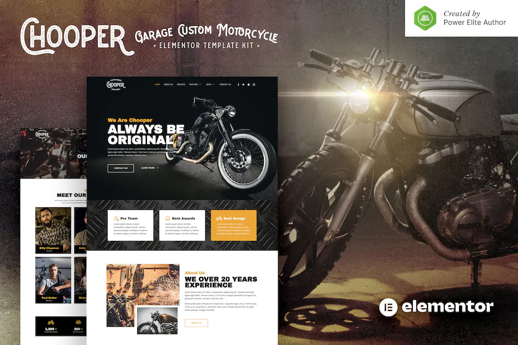 Chooper – Custom Motorcycle Garage