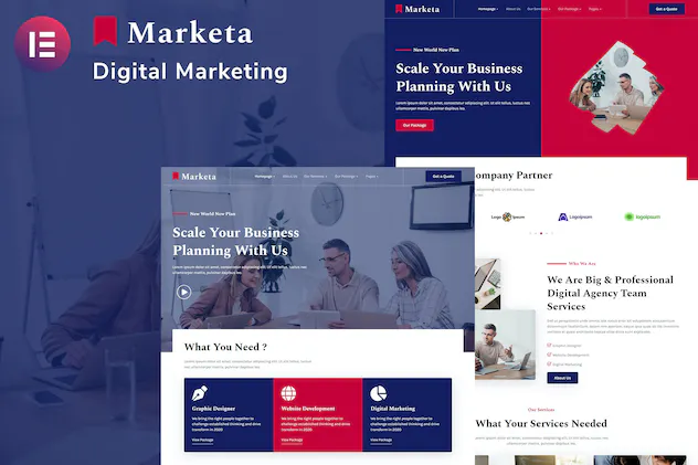Marketa - Digital Agency Business Services