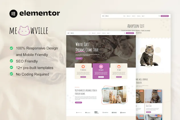 MeowVille - Animal Shelter - Cat Breeder