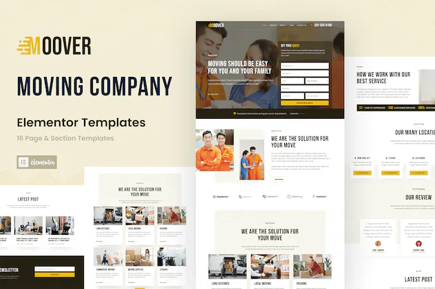 Moover - Moving Company Website
