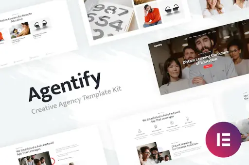 Agentify - Personal Portfolio for Creatives