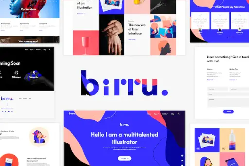 Birru - Simple Portfolio