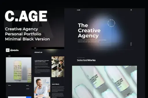 C.AGE - Creative Agency Personal Portfolio