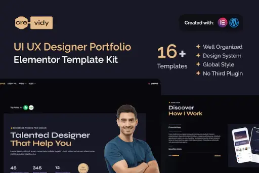 Crevidy - UI UX Designer Portfolio