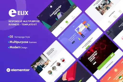 Elix - Responsive Multipurpose Creative Business