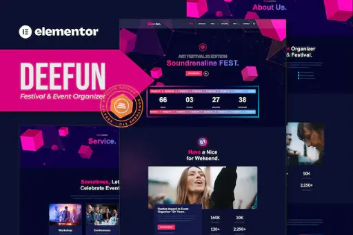 DeeFun - Festival - Event Organizer