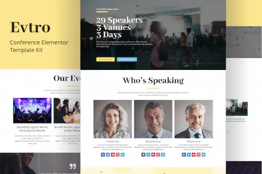 Evtro - Conference Event