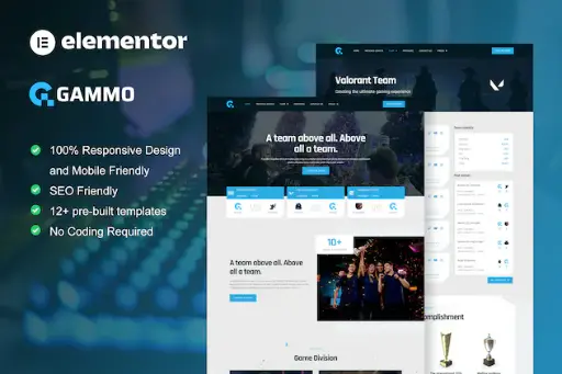 Gammo - Esports Team - Gaming