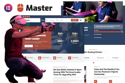 Master - Esport Team - Gaming Community