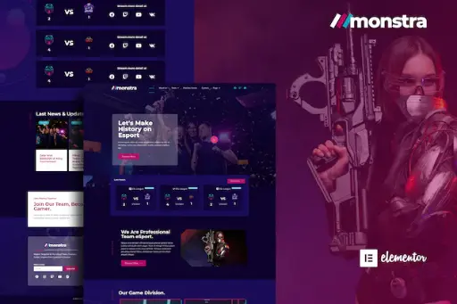 Monstra - Esports - Gaming
