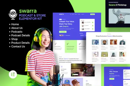 Swarra - Podcast Streaming - Merchandise Store