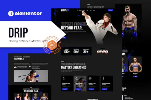Drip - Boxing School - Martial Arts