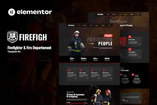Firefigh - Firefighter - Fire Department
