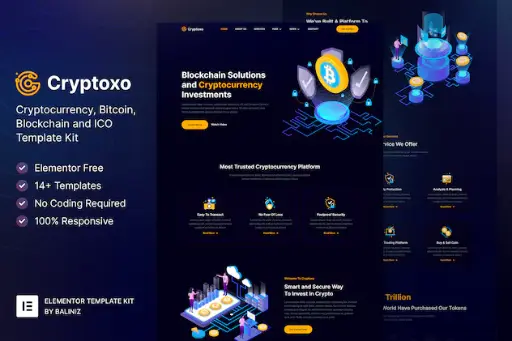 Cryptoxo  Cryptocurrency Blockchain - Bitcoin