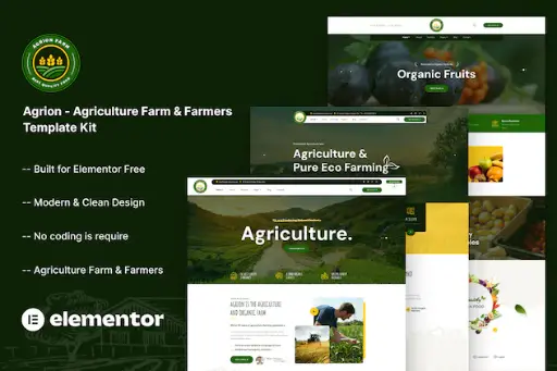 Agrion - Agriculture Farm - Farmers