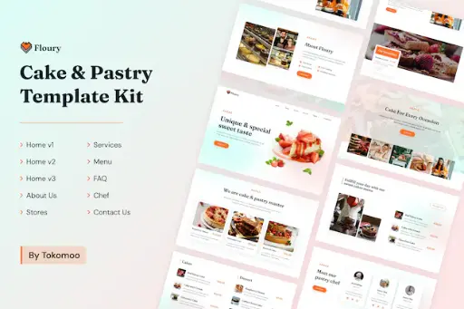 Floury - Cake - Pastry