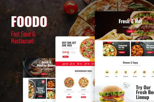 Foodo - Fast Food - Pizza